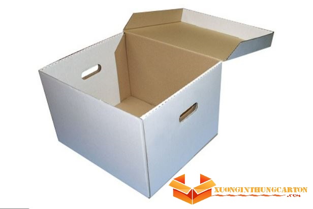 Mua thùng carton trắng giá rẻ và chất lượng tại Xưởng In Thùng Carton